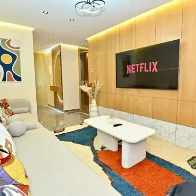 Luxurious colorful apartment