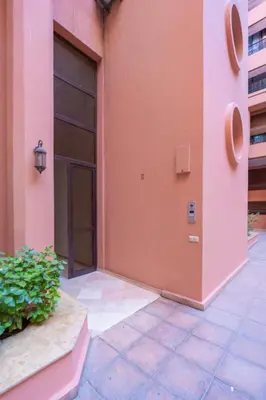 a door to a building with a building at La Perle - Semlalia Gueliz - 2 Prs - Balcony in Marrakech