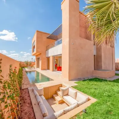 Luxury 5-Suite Villa with private pool in GOLF Amlkis