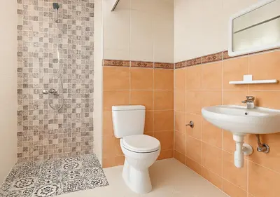 a bathroom with a toilet and a sink at Séjour confortables et proche de tous in Marrakech