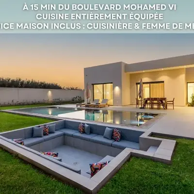 Villa Milabel - Piscine et jardin Privée Sans vis-à-vis Wifi HD