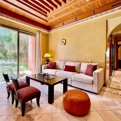 Two Bedroom Garden Apartment in Palmeraie 2