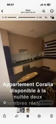 a screenshot of a picture of a kitchen at Bel appartement neuf in Marrakech