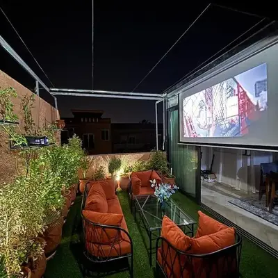 Terrasse & Cinéma au cœur de Marrakech