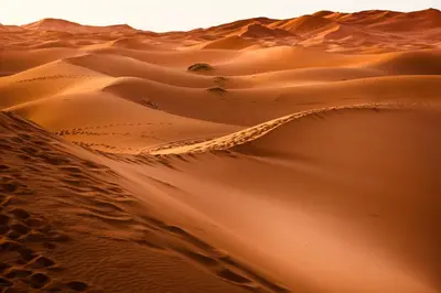 a sand dune in the desert at Arabian Riad Marrakech in Marrakech