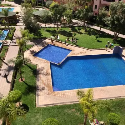 Résidence avec piscine &salle de sport a la palmeraie À 10minutes du Madina Marrakech