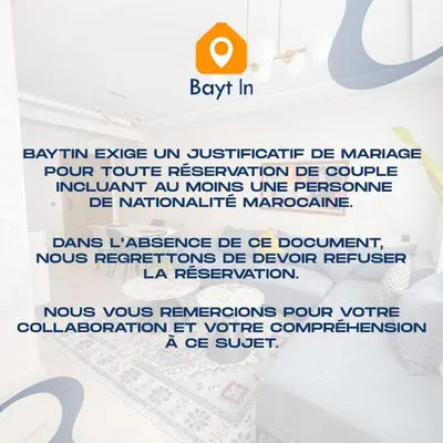 a poster for a campaign for a recruitment agency at Well equipped luxury apartment in centre marrakech ctm aeroport train medina in Marrakech