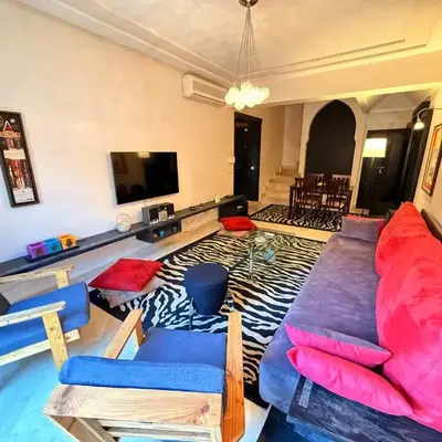 Gueliz 2 BR Duplex - Terrace - Wi-Fi - Train station
