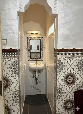 Gallery image of Bright Flat with 2 bed Kitchen & Moroccan Living in Oulad Lahsene