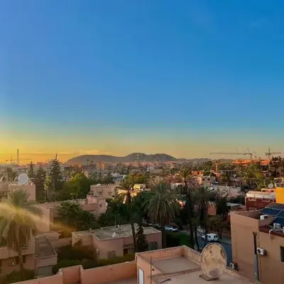 Appartement avec piscine Vue colline à Gueliz