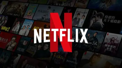 a bunch of movies on a wall with the word netflix at Elegant Apartment in Marrakech Premium Village with Five Pools & Free Parking in Marrakech