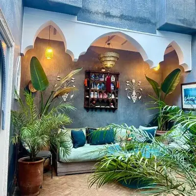 Riad Blue Camel