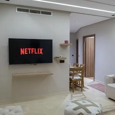 luxury white & beige Apartment