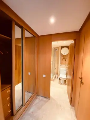 a bathroom with a toilet and a sink in it at Chic Stay in Gueliz 4 Free Parking Netflix in Marrakech