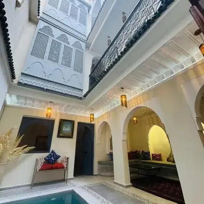 Riad l'Oasis Bleue en privatisation 10 pers 3 jours mini