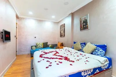Gallery image of Lely appartement avenue Hassan II geliz Marrakech N40 in Marrakech