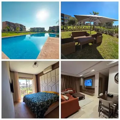 Oasis Argan Garden Apartment Golf Argan Marrakech Pool 10min Airport