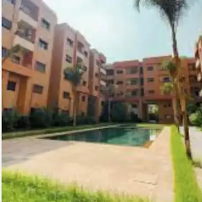 Modern Oasis in Heart of Guéliz Pool Balcony