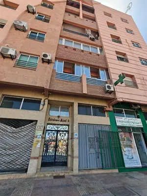 an apartment building in the city of jerusalem at Bright Air Conditioned Apartment Near City Center in Marrakech