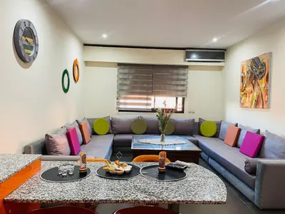 Gallery image of Appartement avec piscine a 150m des jardins Majorelle in Marrakech