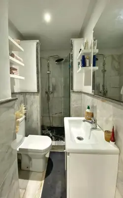 a bathroom with a sink and a toilet at Vitality Home in Marrakech