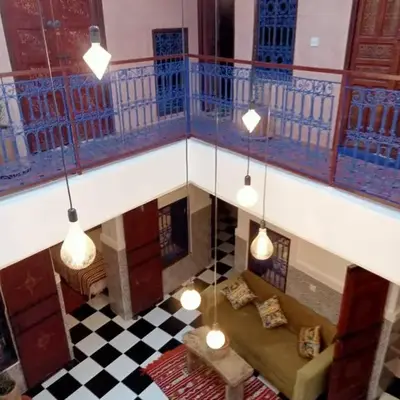 Riad l Ayinn in the heart of Marrakech.