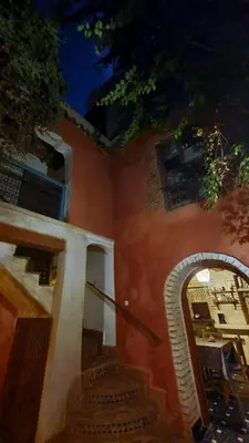 an entrance to a building with an archway at Beldi Riad in Marrakech