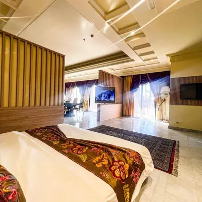 a bedroom with a large bed in a room at Royal Mirage Deluxe in Marrakech