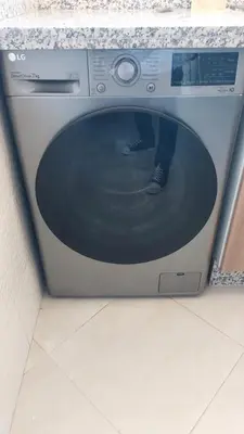 a person is standing in a washing machine at New Apartment in Marrakesh Guliz in Marrakech