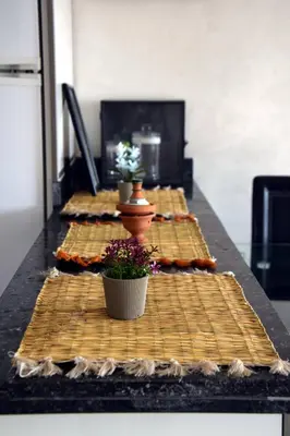 a buffet line of food on a table at Central Marrakech Stay Bright & Airy with Scenic Gueliz location in Marrakech